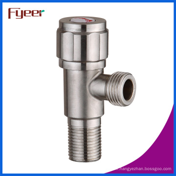 Fyeer 304 Inox brossé Angle Vlave